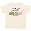 thumbnail image 3 of Inktastic I Love You So Mochi Boys or Girls Toddler T-Shirt, 3 of 5