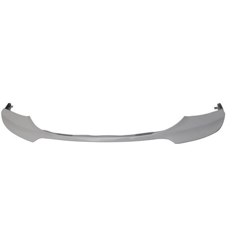 Ikon Motorsports Compatible with 12-16 BMW 5 Series V Style Front Bumper Lip Painted # 300 Alpine White