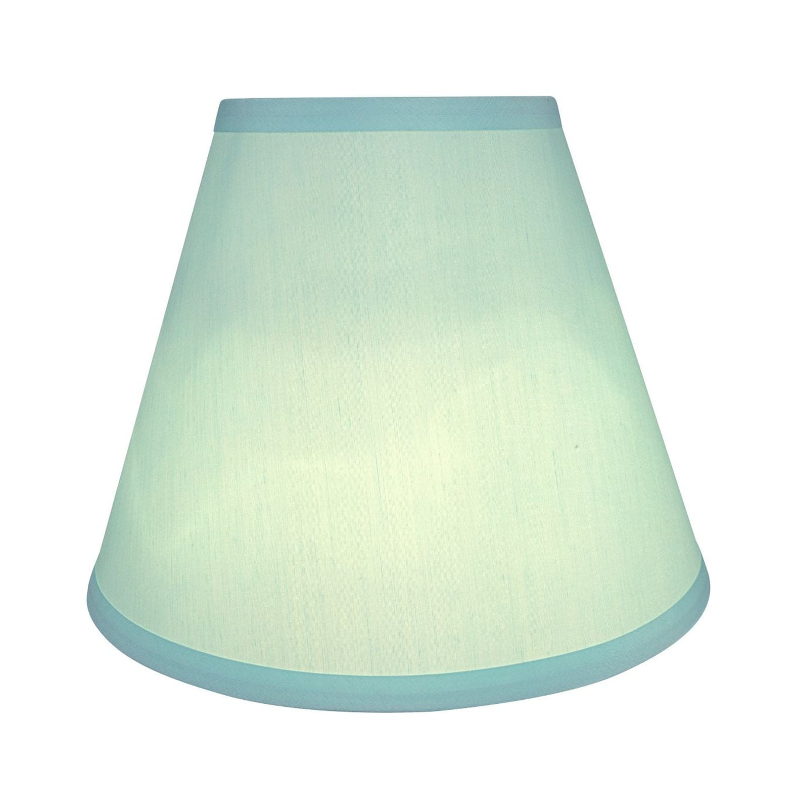 Aspen Creative 58927 Transitional Hardback Empire Shape UNO Construction Lamp Shade in Light Blue, 10" Wide (5" x 10" x 8")