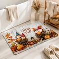 thumbnail image 4 of LEFXSMR Fall Bathroom Rugs Non-Slip Bath Mat Pumpkin Maple Leaves Design Area Rug for Front Door Porch Entryway Thanksgiving Decorations, Brown, 4 of 7