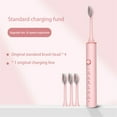 thumbnail image 4 of Scnor Electric Toothbrush for Adult - Whitening Sonic Toothbrush with 4 Brush Heads Soft,6 Modes,Smart Timer,Waterproof Cepillo De Dientes El茅ctrico Recargable, 4 of 8