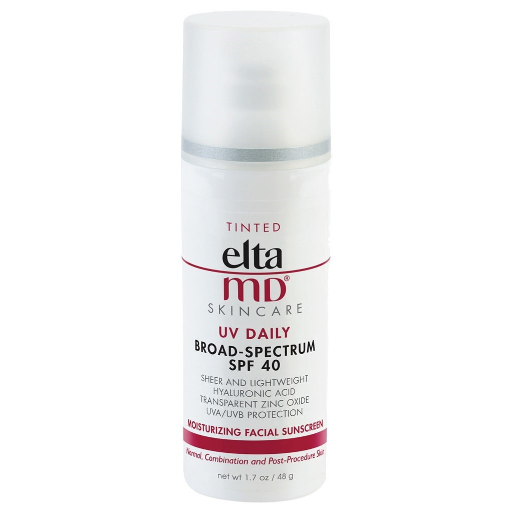 ($31 Value) EltaMD Tinted UV Daily Broad-Spectrum Facial Sunscreen, SPF 40, 1.7 Oz