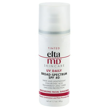 EltaMD UV Daily Broad-Spectrum Facial Sunscreen, SPF 40, Tinted 1.7
