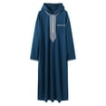 thumbnail image 4 of Chemise Décontractée à Manches Longues Style Arabe Moyen pour Hommes avec Broderie pour Usage Quotidien et Style de Rue, 4 of 4