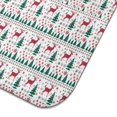 thumbnail image 3 of White Christmas Deer and Tree Pattern Dish Drying Mat for Kitchen 1 Pack, Ultra Absorbent Microfiber Dishes Drainer Mats,18x24in(46x61cm), 3 of 4