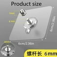 thumbnail image 3 of Drill Free Adhesive Hooks For Pictures 2025 New Drill Free Adhesive Hooks Wall Hangers Without Nails Adhesive Nail Hook Punch-Free No Drill Hanger Photo Pict, 3 of 7