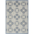 thumbnail image 2 of Nourison Aloha Indoor/Outdoor Blue/Grey 3'6" x 5'6" Area Rug, (4x6), 2 of 9