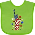 thumbnail image 3 of Inktastic Statue of Liberty Boys or Girls Baby Bib, 3 of 4