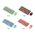 thumbnail image 1 of Kit de ratón y teclado inalámbrico, teclas de función Multimedia, teclado de oficina de negocios, ratón con batería, Plug and Play para PC de escritorio, 1 of 5