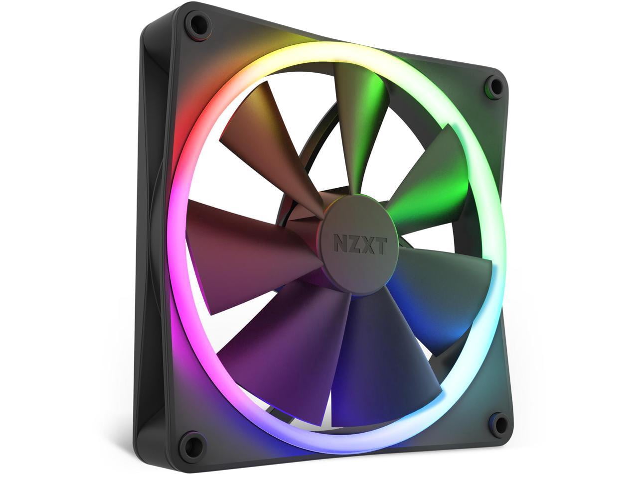 NZXT F140 RGB DUO ×6 NZXT F140 140mm RGB DUO Fan, Matte Black - Walmart.com