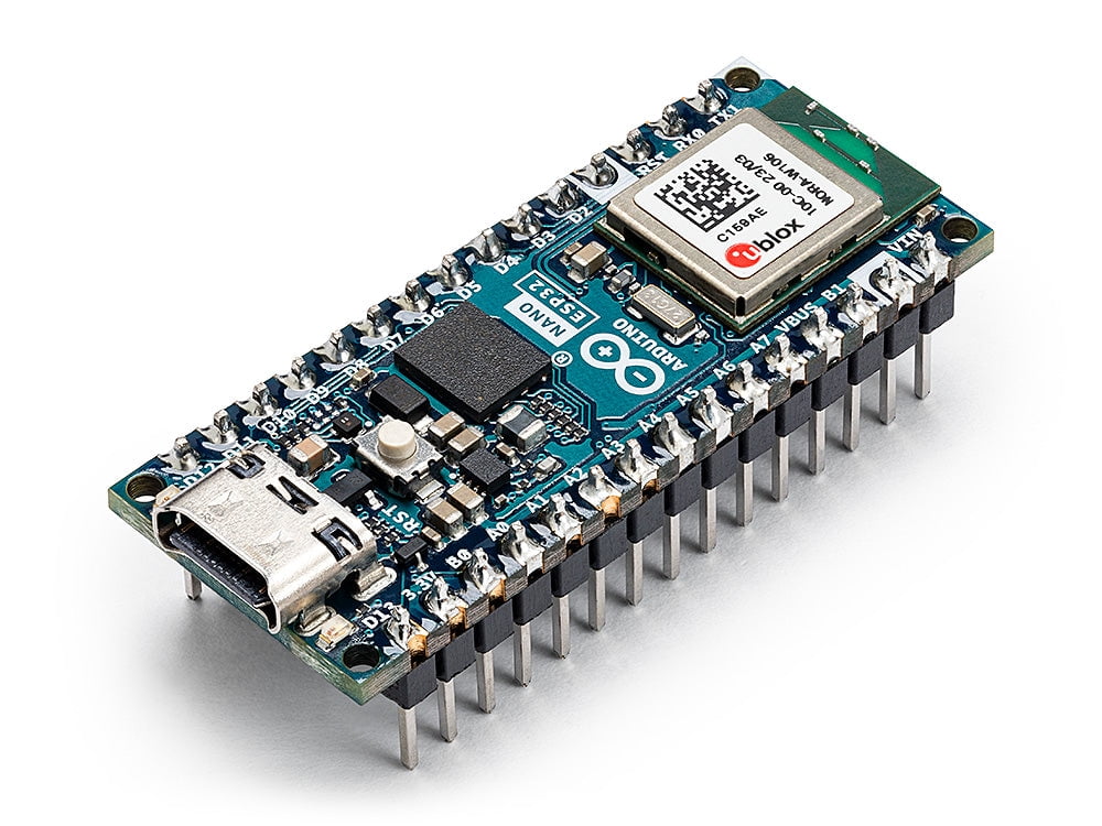 Arduino ABX00083 Nano ESP32 w/ headers ESP32-S3,USB-C, Wi-Fi,Bluetooth,HID Support, MicroPython Compatible