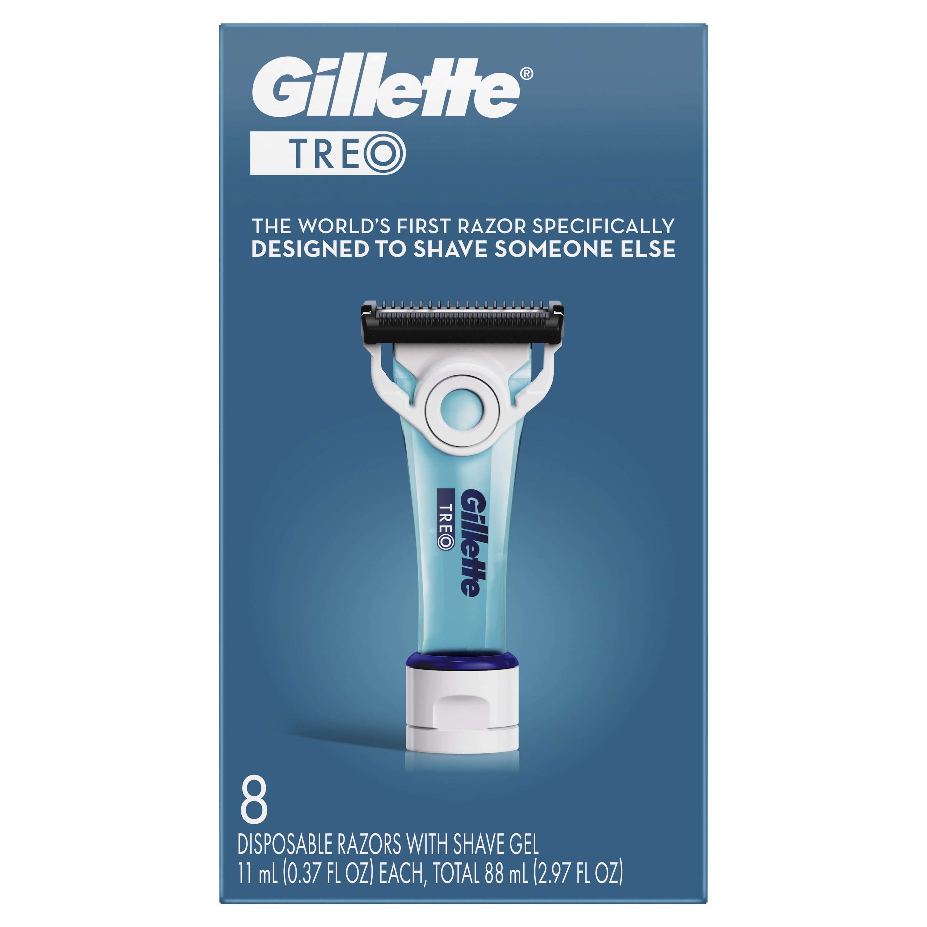 Gillette TREO Razor Designed For Caregivers To Shave Someone Else, 8