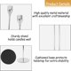thumbnail image 4 of Juego de 3 portavelas plateados, portavelas de metal cónico plateado, se adapta a velas y velas LED, para centro de mesa, manteles, bodas, cenas, 4 of 4