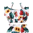 thumbnail image 3 of Bmnmsl Newest Fashion Summer Toddler Baby Girl Clothes Off Shoulder Ruffle Sling Crop Tops Short Pants Outfits Clothes, 3 of 4