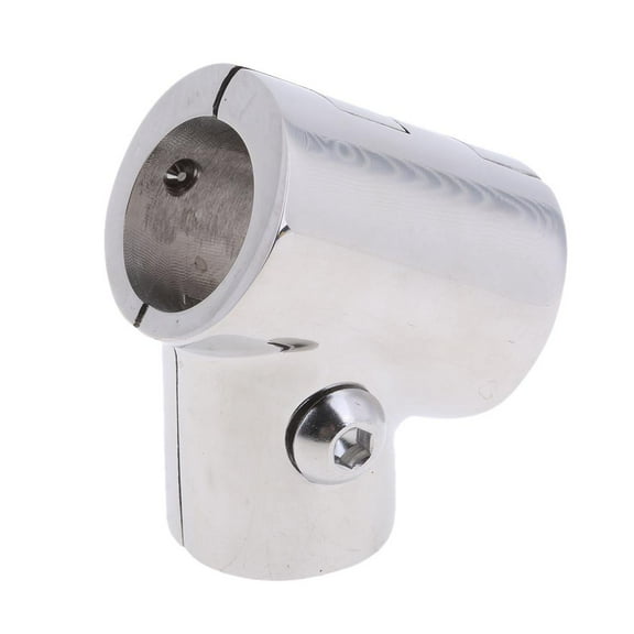 Boat Handrail Fittings 60 Degree T/Tee Hinged/Split , 1 inch Hand Rail Tee, Marine 316 Stainle Steel