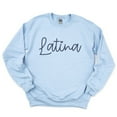 thumbnail image 5 of Embroidered Latina Cursive - Women's Graphic Sweatshirt, 5 of 11