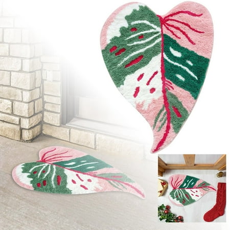 

Leaf Floor Mats Non Kitchen Mats For Home Decoration Easy To Clean Entry Mat Beautiful Color And Throw Blanket Cute Plaid Throw Blanket Plain Blankets Cute Pumpkin Blanket Throw on Blankets