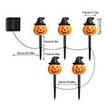 thumbnail image 2 of 5 Pack Battery Operated Lantern Stake String Lights Orange Halloween Pathway Decor for Outdoor Halloween Yard Display Pumpkin Pathway Lights Outdoor LED Walkway Lights for Driveway Garden, 2 of 6