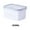 C, variant on Large Fruit Containers for Fridge - Leakproof Food Storage Containers with Removable Colander - Dishwasher & microwave safe Produce Containers Keep Fruits, Vegetables, Berry, Meat Fresh longer