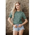 thumbnail image 2 of Arach&Cloz Women's Summer Fall Lightweight Tops Short Sleeve Dressy Blouse, 2 of 6