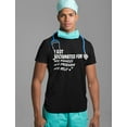 thumbnail image 3 of Vaccinated Shirt Pro Immunization Pro Vaccination T-Shirt Medium Black, 3 of 6