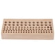 thumbnail image 2 of Estante De Madera Para Herramientas Artesanales De Cuero, Soporte De Perforación De Madera Con 98 Agujeros, 2 of 8