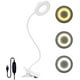 thumbnail image 1 of Lámpara de escritorio con clip de 48 LED, brillo ajustable, lámpara de cama con clip USB, lámpara de escritorio LED para estudiar y trabajar, blanca, 1 of 5