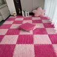 thumbnail image 2 of 12-Piece Plush Puzzle Foam Floor Mat Set: Soft Interlocking Carpet Squares for Anti-Slip Comfort & Protection in Any Room!, 2 of 8