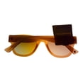 thumbnail image 5 of Lucky Brand Womens Matte Blush Plastic Soft Square Sunglass, Brown Lens D2009, 5 of 7