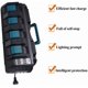 thumbnail image 4 of Reemplazo de Batería de 5.0Ah para Makita Batería de 18V Compatible con 18 Volt BL1860B BL1850B BL1840B BL1830B BL1815B 4xBatteries+ DC18SF 18V de Ion de Litio Rapid Optimum Juego Charger de 4 Pue..., 4 of 10