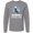 Athletic Heather, variant on Inktastic Grandpa Funny Lawn Mowing Long Sleeve T-Shirt