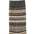 thumbnail image 3 of FAIOROI Socks for Women Vintage Fair Isle Crew Sock Warm Thick Winter Soft Cozy Printed, 3 of 6