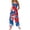 Wine, variant on JULMCOMO 4th of July Jumpsuits for Women USA Flag Cotton Linen Red White Blue Overalls 250th Year Sleeveless Button Straps 1776 Jumpsuits with Pockets Red XL