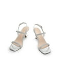 thumbnail image 4 of DREAM PAIRS Womens Slingback Heels Square Open Toe Strappy Sandals Ankle Strap High Heeled Dressy Shoes, 4 of 7