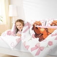 thumbnail image 3 of Erosebridal Kawaii Capybaras Twin Comforter Sets,Cute Animal Capybara Decorations Bedding Set For Kids Teens ,Reversible Pink 2pcs, 3 of 7