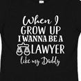 thumbnail image 4 of Inktastic Future Lawyer Like Daddy Boys or Girls Toddler T-Shirt, 4 of 5