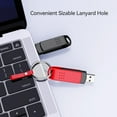 thumbnail image 6 of KEXIN 5 Pack 128GB USB Flash Drive USB 2.0, Colorful Pen Drive for Photo Video File Music – Green, Red, Black, Blue, Yellow, 6 of 7