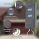 thumbnail image 3 of 2 Pack Garage Door Remote Handheld Transmitter Replacement For Hse2-868 Hs4-868 Hsm4-868 Promatic, 3 of 5