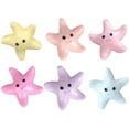 thumbnail image 1 of Coofit 6PCS Refrigerator Magnet Decorative Cute Starfish Fridge Magnet Office Magnet, 1 of 10