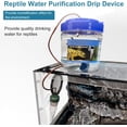 thumbnail image 2 of ZOUSSIQI Reptile Water Dripper, Reptile Water Dripper Kit Plants Irrigation Devices Reptile Humidifier Watering Tool for Amphibians Bearded Dragon Lizard Turtle Snake Frog Gecko CA919-54704, 2 of 9