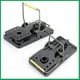 thumbnail image 2 of Trampas para ratas extra grandes que matan instantáneamente, trampas para ratones humanas de alta resistencia para interiores y exteriores, trampa para ardillas (negro, 4 unidades), 2 of 3