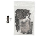 thumbnail image 2 of Picture Frame Backing Clips Black 5/8" with Screws Small Size 100 Pack - Retaining Clips For, 2 of 4