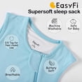 thumbnail image 4 of Saco de dormir EasyFi para bebés de 24 a 36 meses, 0,5 tog, paquete de 2, 4 of 7