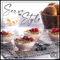thumbnail image 4 of Vikko 7 Oz Dessert Bowls 6-Pc Clear Decorative Bowl Glass Dinnerware Set, 4 of 6