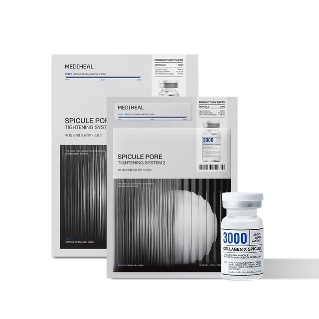 Set de sistema de cuidado de poros con espículas de colágeno Mediheal de Skincare