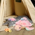 thumbnail image 6 of MaoGoLan 14" Sea Turtle Mommy Stuffed Animal Plush Turtles with 3 Babies Turtles Plush Toys, 6 of 6