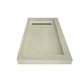 thumbnail image 5 of Tile Redi Rt3642rdl-Pvc Redi Trench 42" X 36" Rectangular Shower Base - Tileable, 5 of 7