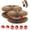 Brown-2Pcs, variant on UYWZQ-2 PCS Magic Organ Cat Scratcher Board with 6 Balls, Foldable Recyclable Accordion Cats Toy with Ball and Track Adventure, Cat Scratching Pad, Retractable Reversible Furniture Protector(Brown)