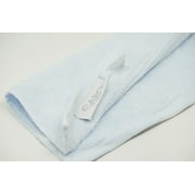 CARO Home Heirloom 100% Cotton 13" x 13" Jacquard Border Wash Towel - Sky Blue