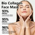 thumbnail image 3 of Bio Collagen Facial Mask, Bio Collagen Face Mask Overnight, Bio-Collagen Deep Mask, Pure Collagen Films, Deep Collagen Anti Wrinkle Lifting Mask, Korean Deep Hydrating Firming Overnight Hydrogel Mask, 3 of 8